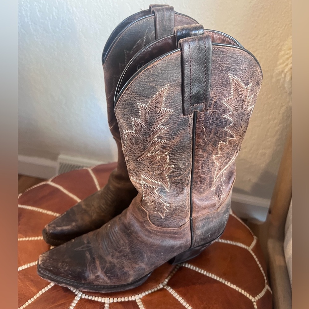 Dan Post Brown Cowboy Boots